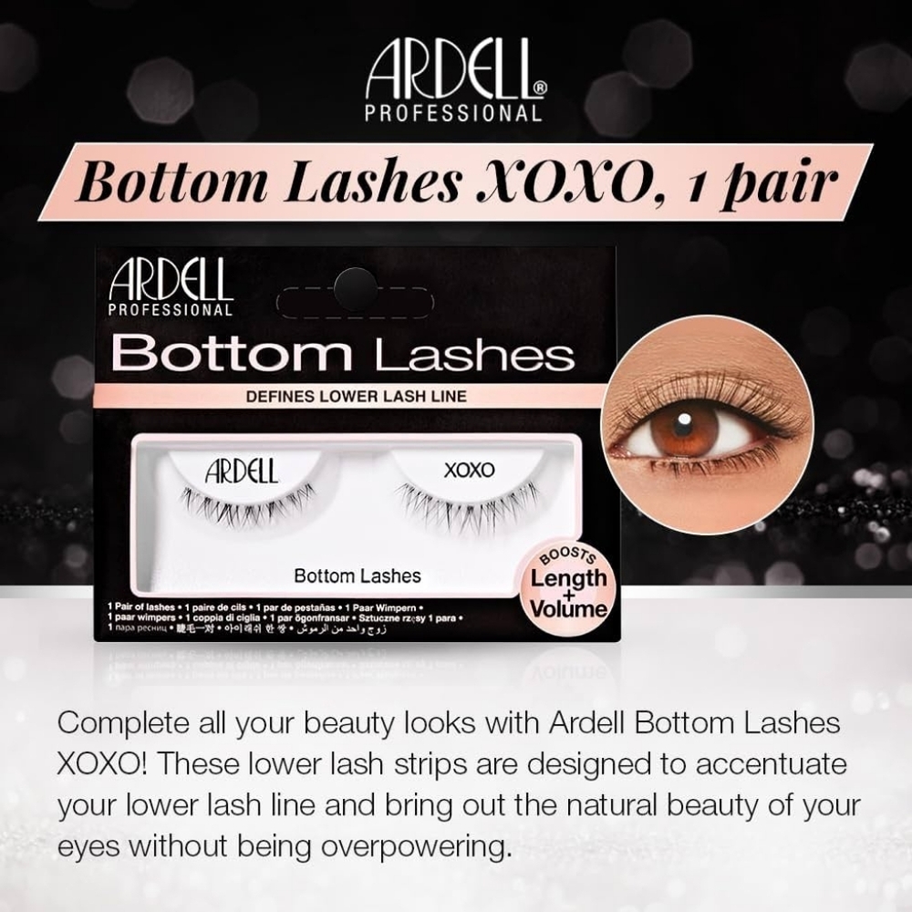 Ardell Bottom Lashes XOXO - Black